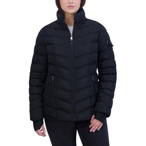 Nautica Ladies' Puffer with Faux Fur Hood - Picture 5 of 8